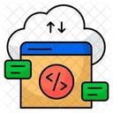 Cloud programming  Icon