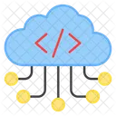 Cloud Coding Cloud Programming Cloud Development アイコン