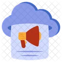 Cloud Promotion Cloud Marketing Cloud Campaign Icon