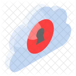 Cloud Protection  Icon