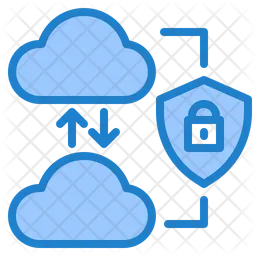 Cloud Protection  Icon