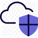 Cloud Protection Cloud Security Cloud Computing Icon