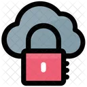 Cloud Protection Computing Icon