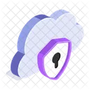 Cloud Protection Security Icon