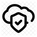 Cloud Protection  Icon