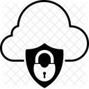 Cloud Protection Cloud Security Data Encryption Icône