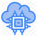 Cloud-Prozessor  Symbol