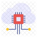 Cloud-Prozessor  Symbol