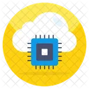 Cloud-Prozessor  Icon