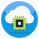 Cloud-Prozessor  Icon