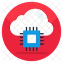 Cloud-Prozessor  Icon