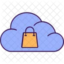 Cloud Purchase Cloud Shopping Cloud Sale アイコン