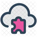 Cloud Computing Puzzle Icon