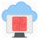 Lösung des Cloud-Puzzles  Symbol