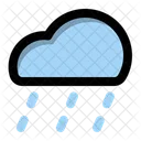 Cloud rain  Icon