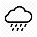Cloud rain  Icon