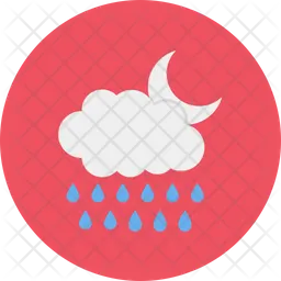 Cloud Rain  Icon