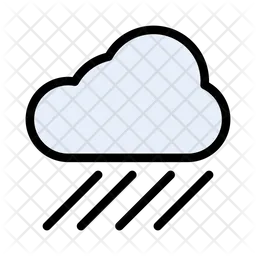 Cloud Rain  Icon