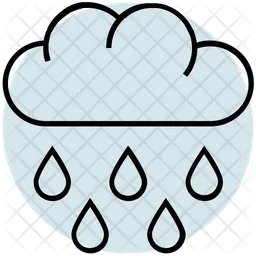 Cloud Rain  Icon