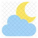 Night Moon Sky Icon