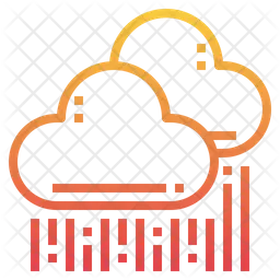 Cloud Rain  Icon