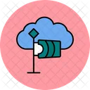 Regenwolken  Symbol