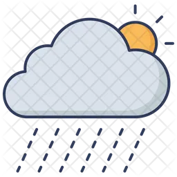 Cloud Rain  Icon