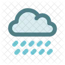 Rainy Cloud Rainy Day Icon