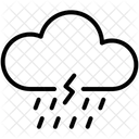 Cloud Rain  Icon
