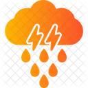 Cloud Rain  Icon