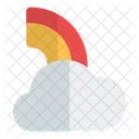 Cloud rainbow  Icon