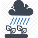 Cloud raining  Icon