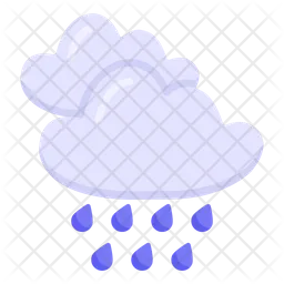Cloud Raining  Icon