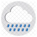 Cloud raining  Icon