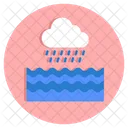 Cloud raining  Icon