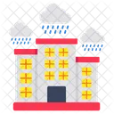 Cloud raining  Icon