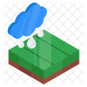 Cloud Raining Rainfall Rainy Weather Icon