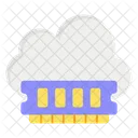 Cloud Ram Cloud Technology Random Access Memory Icon