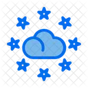 Cloud Rating Cloud Seo Icon