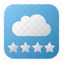 Cloud rating  Icon