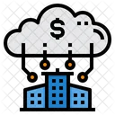 Cloud Real Estate  Icon