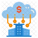 Cloud Real Estate Icon