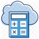 Cloud-Rechner  Symbol