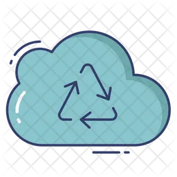 Cloud Recycle  Icon