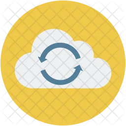Cloud refresh sign  Icon