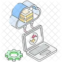Cloud Reload Synchronization Cloud Service Icon