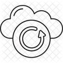 Cloud Reload Cloud Refresh Cloud Sync Icon