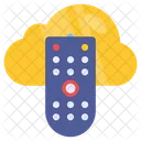 Cloud Remote Wireless Remote Tv Remote Icon