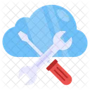 Cloud Repair Cloud Setting Cloud Management Icon