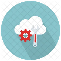 Cloud Repair Service  Icon